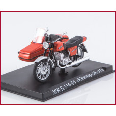 1:24 Motorcycle magazine #61 with souvenir Izh 6.114-01 Yupiter 5К 01