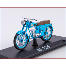 1:24 Motorcycle magazine #45 with souvenir M-104