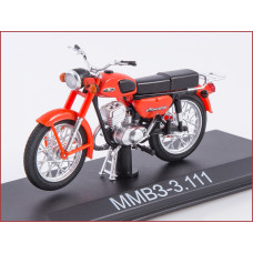 1:24 Motorcycle magazine #54 with souvenir MMVZ-3.111 Minsk