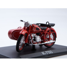 1:24 Motorcycle magazine #31 with souvenir K750 Dnepr