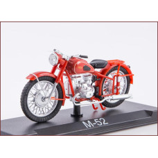 1:24 Motorcycle magazine #47 with souvenir M-52 500cc 