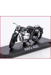 1:24 Motorcycle magazine #60 with souvenir AWO-425 250cc